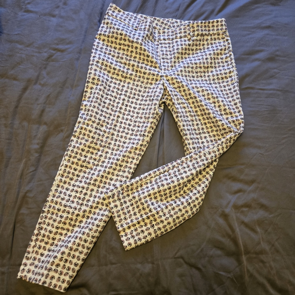 Club Monaco Cropped Cigarette Pants - Size 12 - Excellent Condition!
